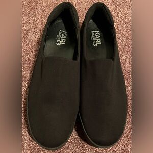 Karl Lagerfeld Women's Black Flats